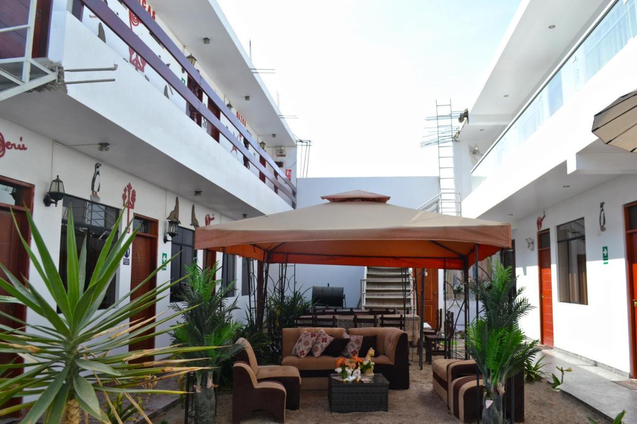 Hostal El Sueno De San Martin ปารากัส ภายนอก รูปภาพ