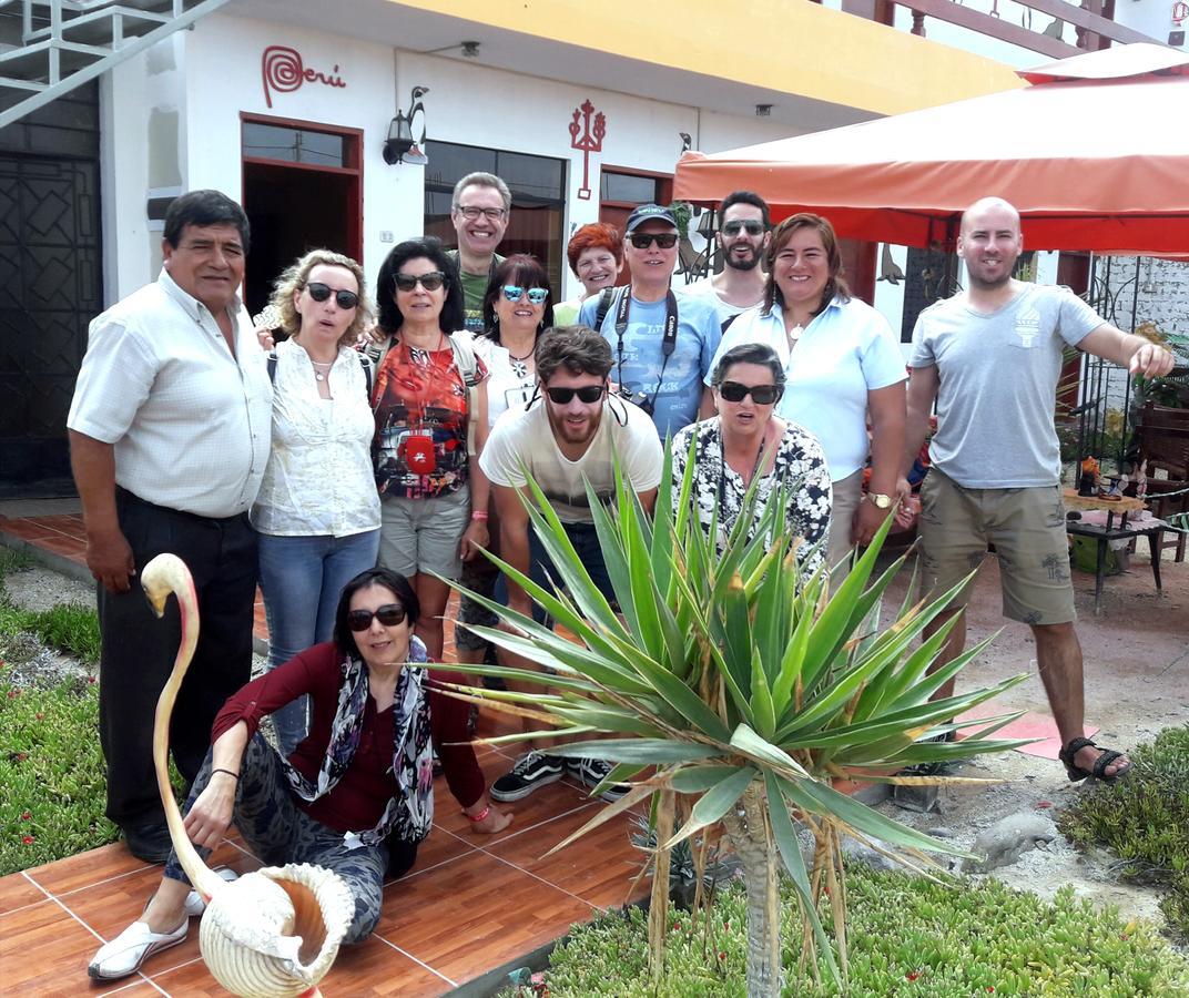 Hostal El Sueno De San Martin ปารากัส ภายนอก รูปภาพ