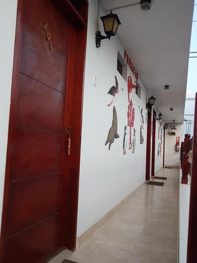 Hostal El Sueno De San Martin ปารากัส ภายนอก รูปภาพ